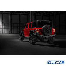 RIVAL Offroad-Heckstoßstange für Jeep Wrangler 2018- – Aluminium