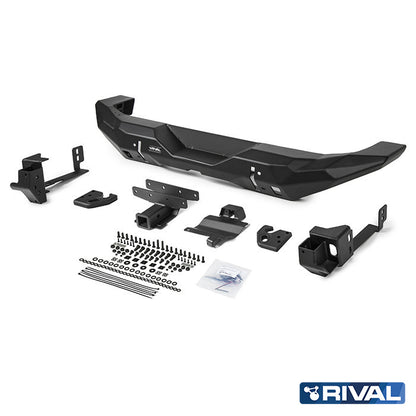RIVAL Offroad-Heckstoßstange für Jeep Wrangler 2018- – Aluminium