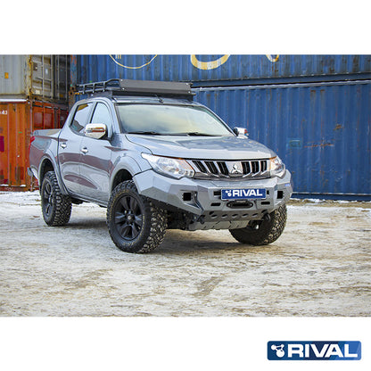 RIVAL Offroad-Frontstoßstange für Mitsubishi L200 / Triton 2015-2019 – Aluminium