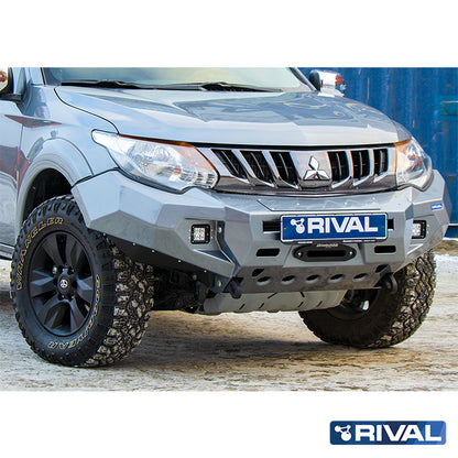 RIVAL Offroad-Frontstoßstange für Mitsubishi L200 / Triton 2015-2019 – Aluminium