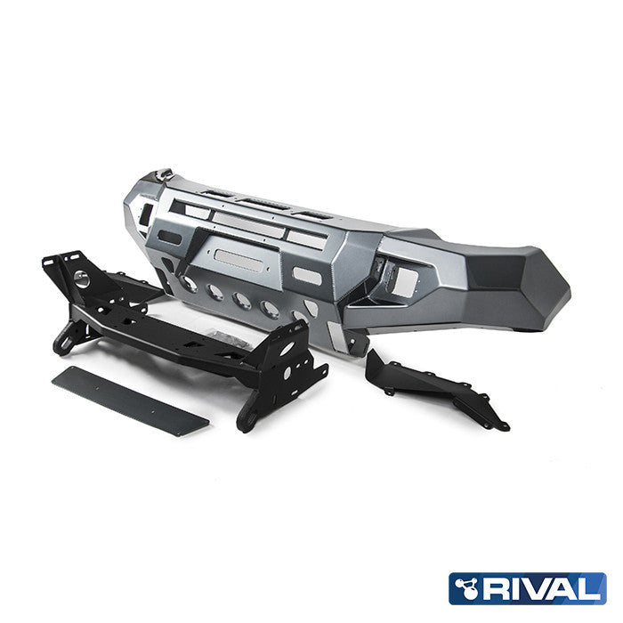 RIVAL Offroad-Frontstoßstange für Mitsubishi L200 / Triton 2015-2019 – Aluminium