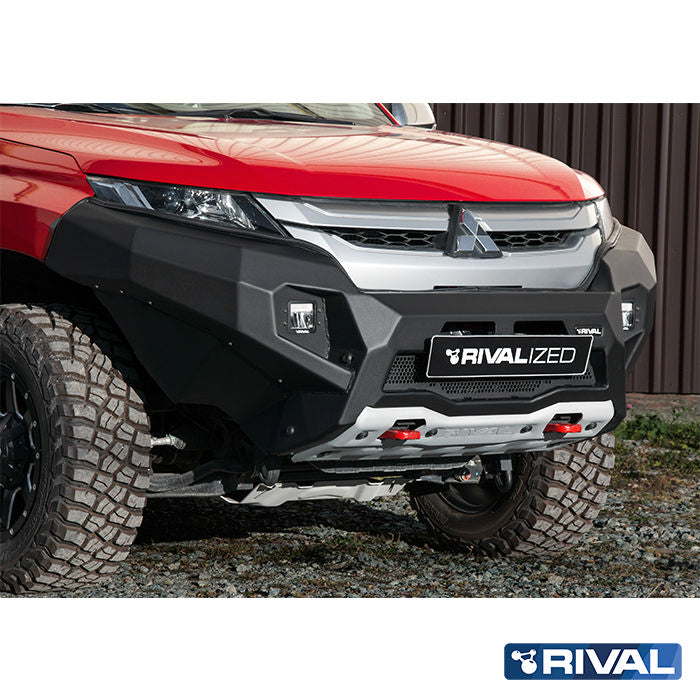 RIVAL Offroad-Frontstoßstange für Mitsubishi L200 / Triton 2019-2023 – Aluminium