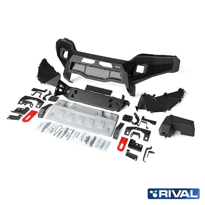 RIVAL Offroad-Frontstoßstange für Mitsubishi L200 / Triton 2019-2023 – Aluminium