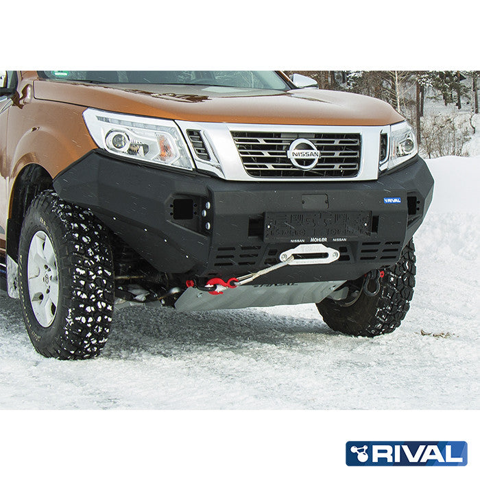 RIVAL Offroad-Frontstoßstange für Nissan Navara 2015-2021 – Aluminium