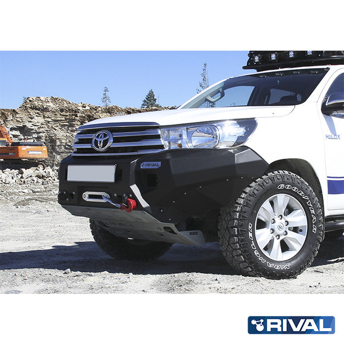 RIVAL Offroad-Frontstoßstange für Toyota Hilux 2015-2021 – Aluminium