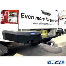 RIVAL Aluminium Offroad Heckstoßstange – ohne LED-Leuchten für Toyota Hilux 2011–2015, 2015–2020 & 2021–2024