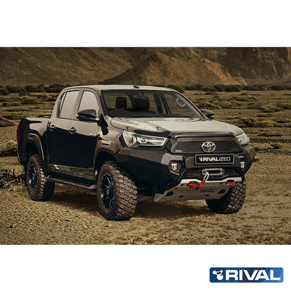 RIVAL Offroad-Frontstoßstange für Toyota Hilux 2021- – Aluminium