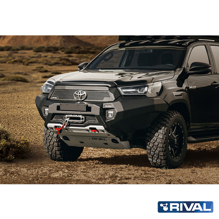 RIVAL Offroad-Frontstoßstange für Toyota Hilux 2021- – Aluminium