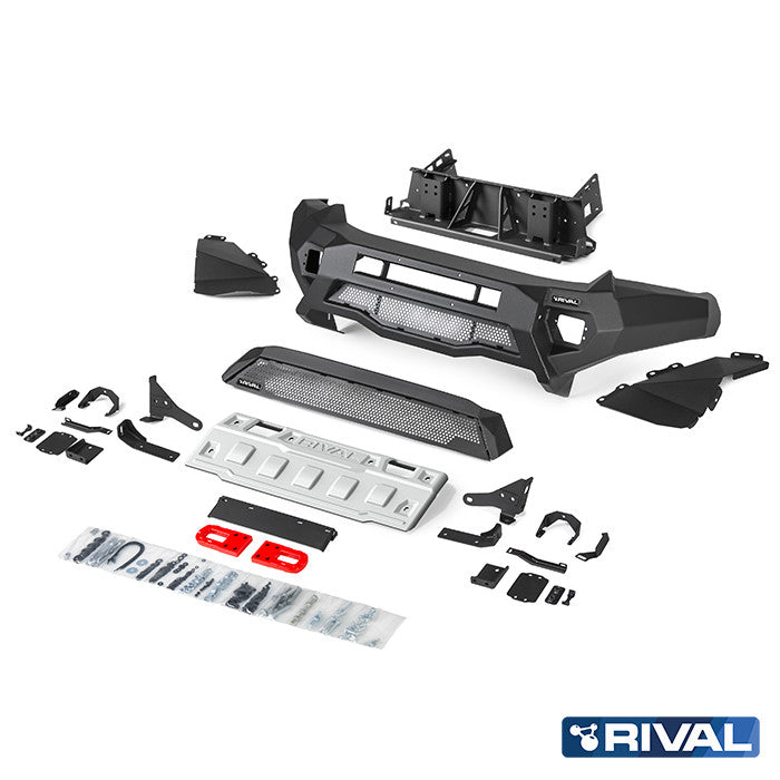 RIVAL Offroad-Frontstoßstange für Toyota Hilux 2021- – Aluminium