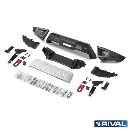 RIVAL Offroad-Frontstoßstange für Toyota Land Cruiser 300 2021-Present – Aluminium