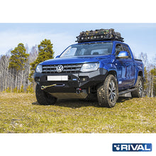 RIVAL Aluminium Offroad Frontstoßstange mit LED-Leuchten für VW Amarok 2010–2016 & 2016–2020