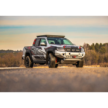 RIVAL Aluminium Offroad Frontstoßstange mit LED-Leuchten für VW Amarok 2010–2016 & 2016–2020