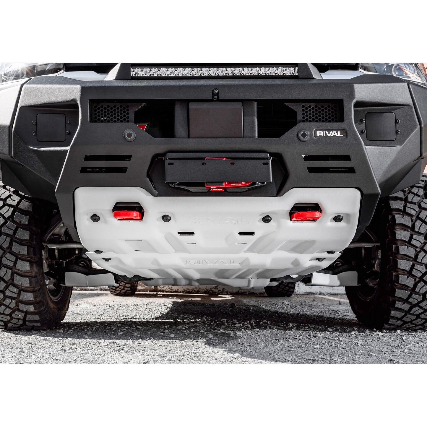 RIVAL Aluminium Offroad Frontstoßstange mit LED-Leuchten für VW Amarok ab 2023