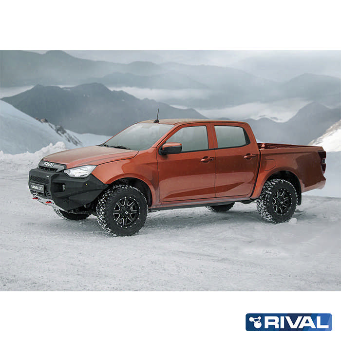 RIVAL Offroad-Frontstoßstange für Isuzu D-Max 2021-2023 – Aluminium