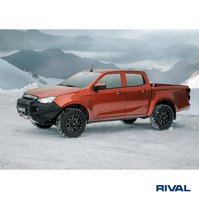 RIVAL Offroad-Frontstoßstange für Isuzu D-Max 2021-2023 – Aluminium