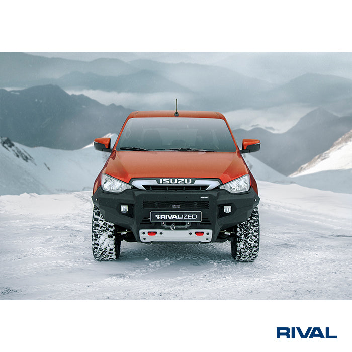 RIVAL Offroad-Frontstoßstange für Isuzu D-Max 2021-2023 – Aluminium