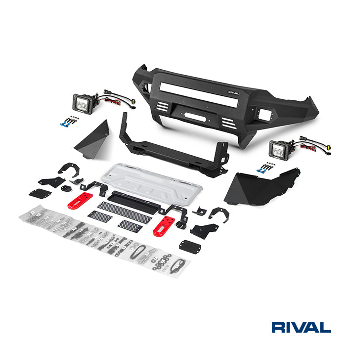RIVAL Offroad-Frontstoßstange für Isuzu D-Max 2021-2023 – Aluminium