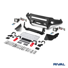 RIVAL Aluminium Offroad Frontstoßstange mit LED-Leuchten für Isuzu D-Max ab 2021