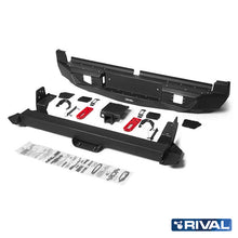 RIVAL Aluminium Offroad Heckstoßstange – ohne LED-Leuchten für Isuzu D-Max ab 2021