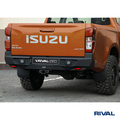 RIVAL Offroad-Heckstoßstange für Isuzu D-Max 2021-2023 – Aluminium