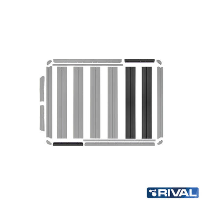 RIVAL Modularer Aluminium-Dachträger für Toyota LAND CRUISER 2009-2024 – Aluminium