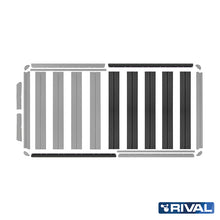 RIVAL Modularer Aluminium-Dachträger für Toyota LAND CRUISER 2007- – Aluminium