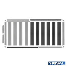 RIVAL Modularer Aluminium-Dachträger für Land Rover DEFENDER 1990 - 2016 – Aluminium