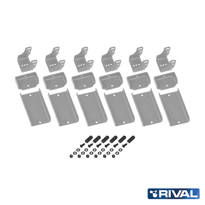 RIVAL Modularer Aluminium-Dachträger – Aluminium