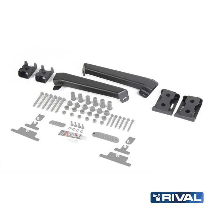 RIVAL Modularer Aluminium-Dachträger für Jeep Wrangler 2018- – Aluminium