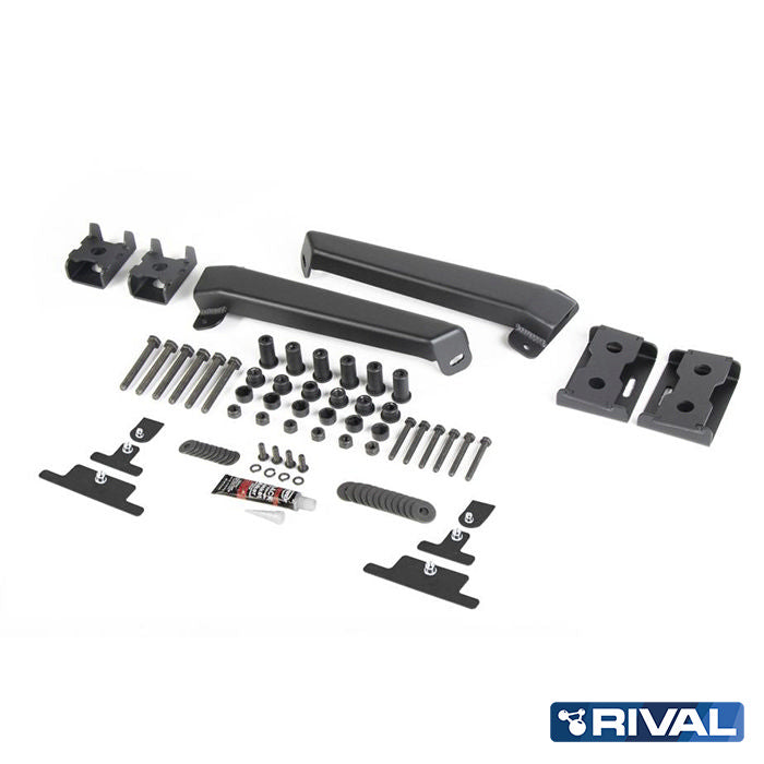RIVAL Modularer Aluminium-Dachträger für Jeep Wrangler 2018- – Aluminium