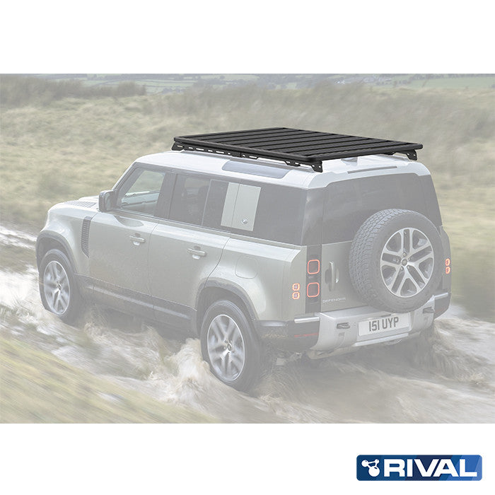 RIVAL Modularer Aluminium-Dachträger für Land Rover DEFENDER 2020- – Aluminium