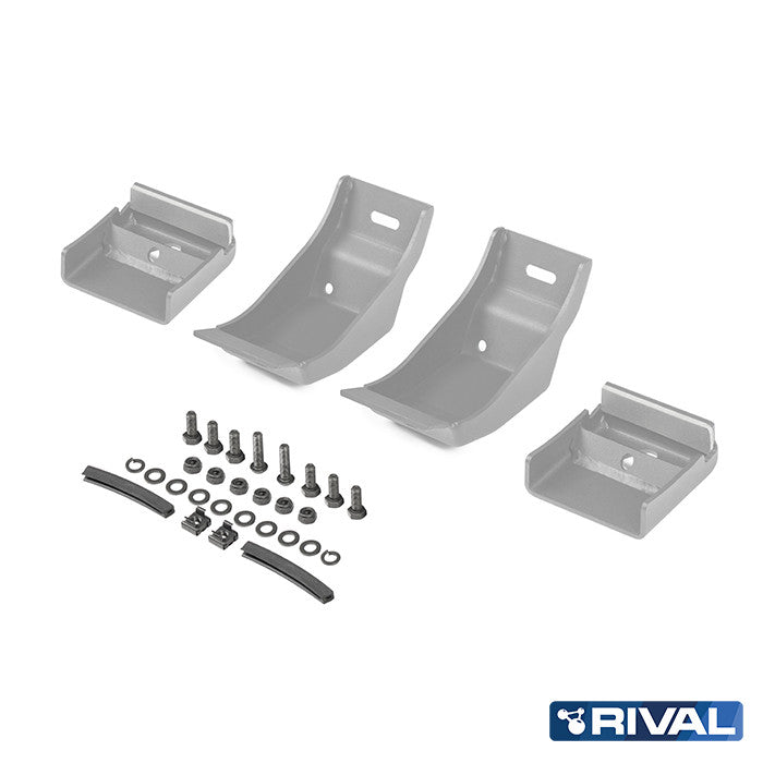 RIVAL Modularer Aluminium-Dachträger für Mercedes Benz G CLASS 1990 - 2018 – Edelstahl
