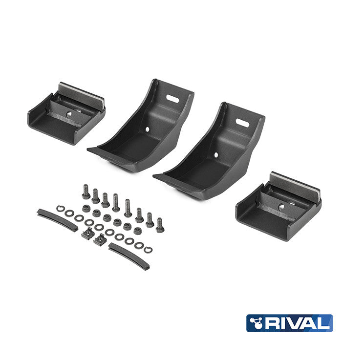 RIVAL Modularer Aluminium-Dachträger für Mercedes Benz G CLASS 1990 - 2018 – Edelstahl