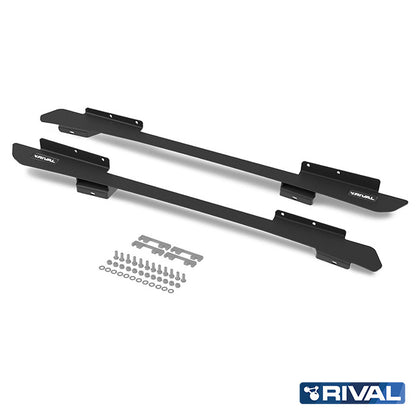 RIVAL Modularer Aluminium-Dachträger für Mitsubishi L200 2015- 2019, 2019-2023 – Edelstahl