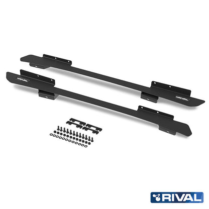 RIVAL Modularer Aluminium-Dachträger für Mitsubishi L200 2015- 2019, 2019-2023 – Edelstahl