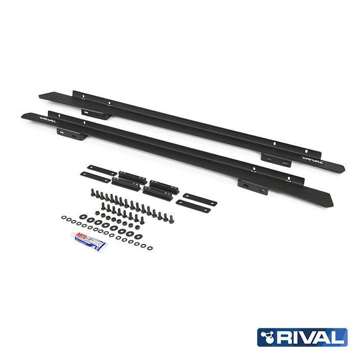 RIVAL Modularer Aluminium-Dachträger für Toyota HILUX 2015- – Edelstahl