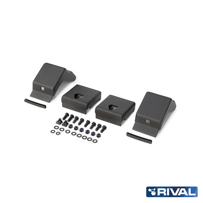 RIVAL Modularer Aluminium-Dachträger für Toyota LAND CRUISER 2007- – Edelstahl
