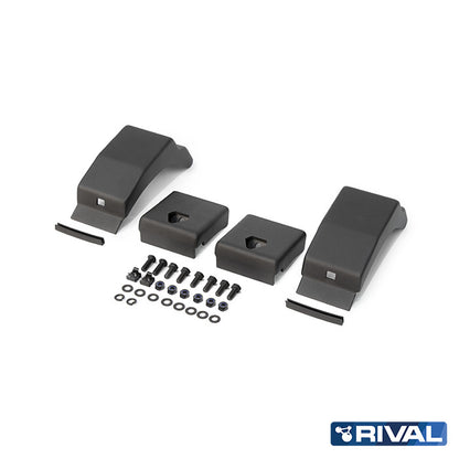 RIVAL Modularer Aluminium-Dachträger für Toyota LAND CRUISER 2007- – Edelstahl