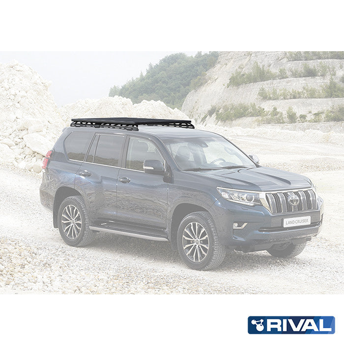 RIVAL Modularer Aluminium-Dachträger für Toyota LAND CRUISER 2009-2024 – Aluminium