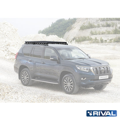 RIVAL Modularer Aluminium-Dachträger für Toyota LAND CRUISER 2009-2024 – Aluminium