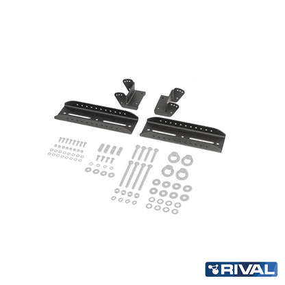 RIVAL Modularer Aluminium-Dachträger – Edelstahl