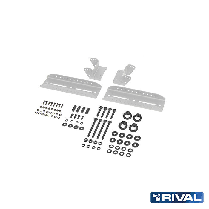 RIVAL Modularer Aluminium-Dachträger – Edelstahl