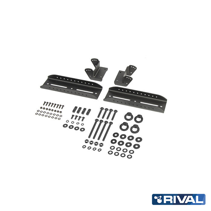 RIVAL Modularer Aluminium-Dachträger – Edelstahl