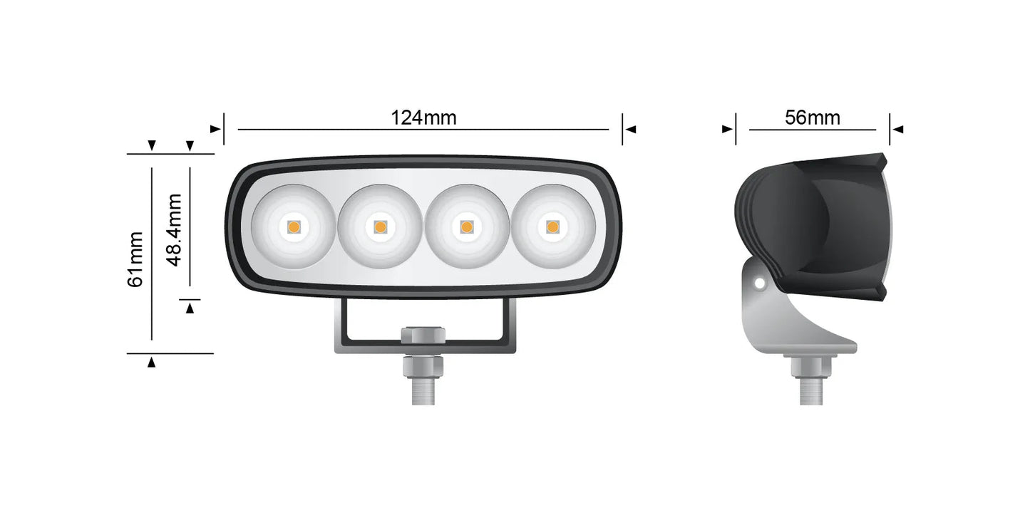 STEDI 20W SLIM LED LED – Arbeitsscheinwerfers (2 Stk.)