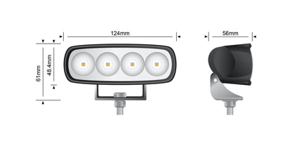 STEDI 20W SLIM LED LED – Arbeitsscheinwerfers (2 Stk.)