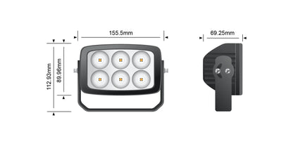STEDI 30W Hochleistungs LED Flood LED – Arbeitsscheinwerfer