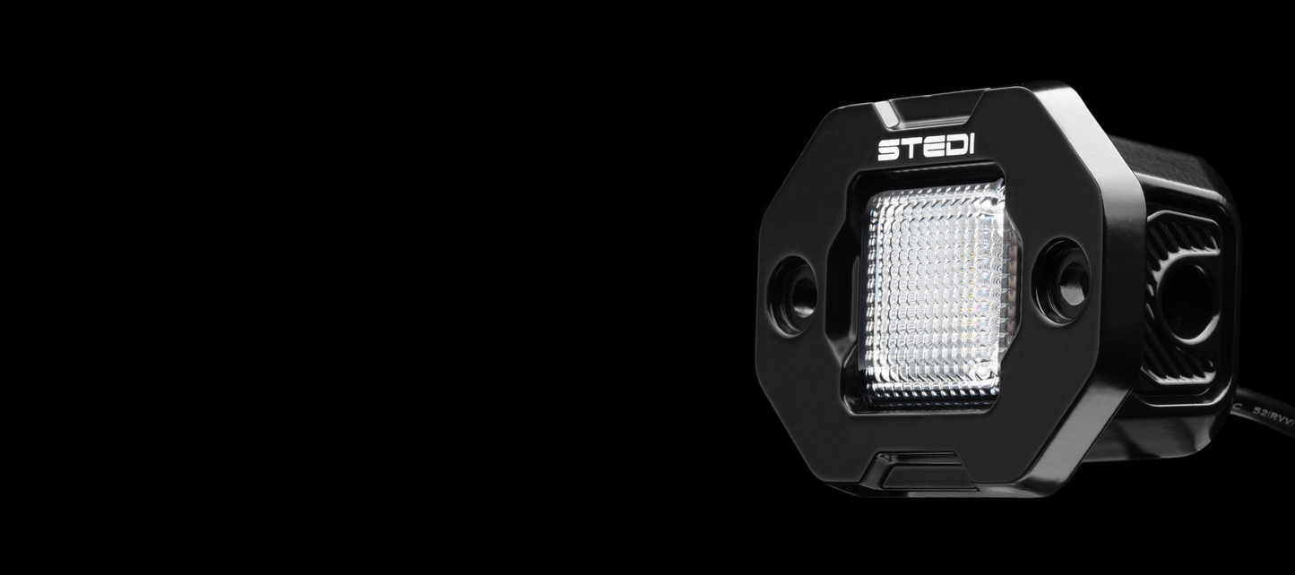 STEDI G1 Black FLUSH Work LED