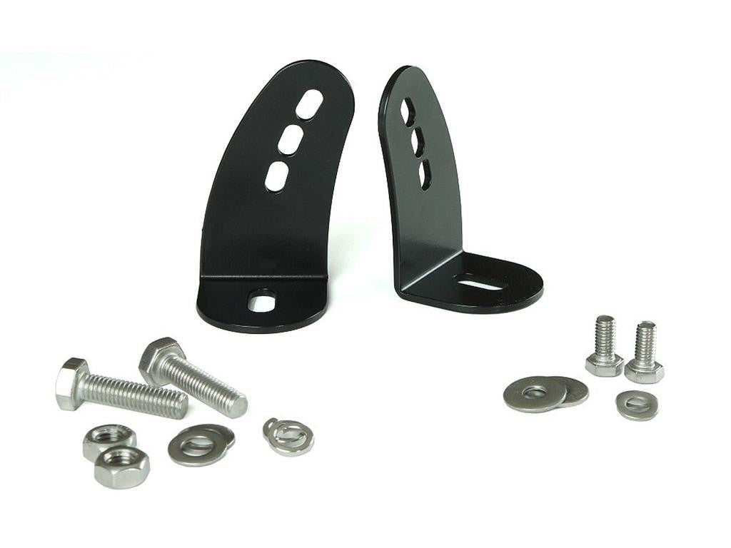 Lazer Lamps Seitenbefestigungskit Edelstahl schwarz