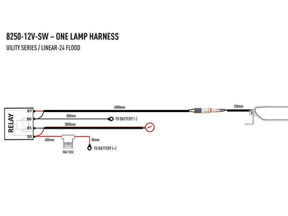 Lazer Lamps Linear 24 flood