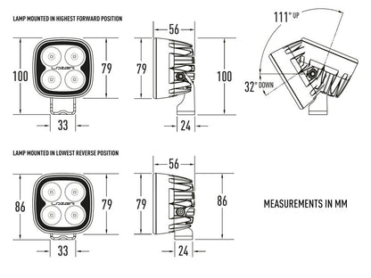 Lazer Lamps Utility 25